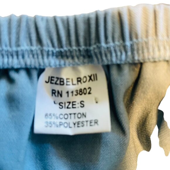 Jezbelroxii Womens Sequin Bustier Crop Top Blue Silver Size Small - Picture 4 of 4